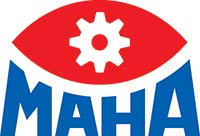 MAHA automotive lift logo