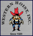 Western brand automotive hoists - logo